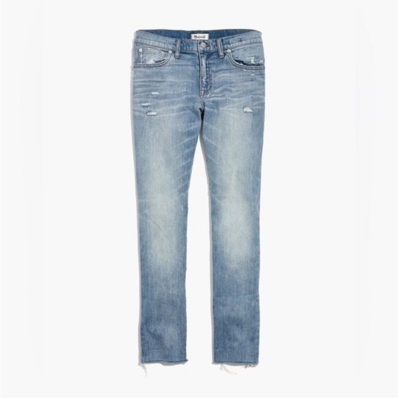 Madewell The Slim Boyjean in Carlson Wash - Picture 3 of 6